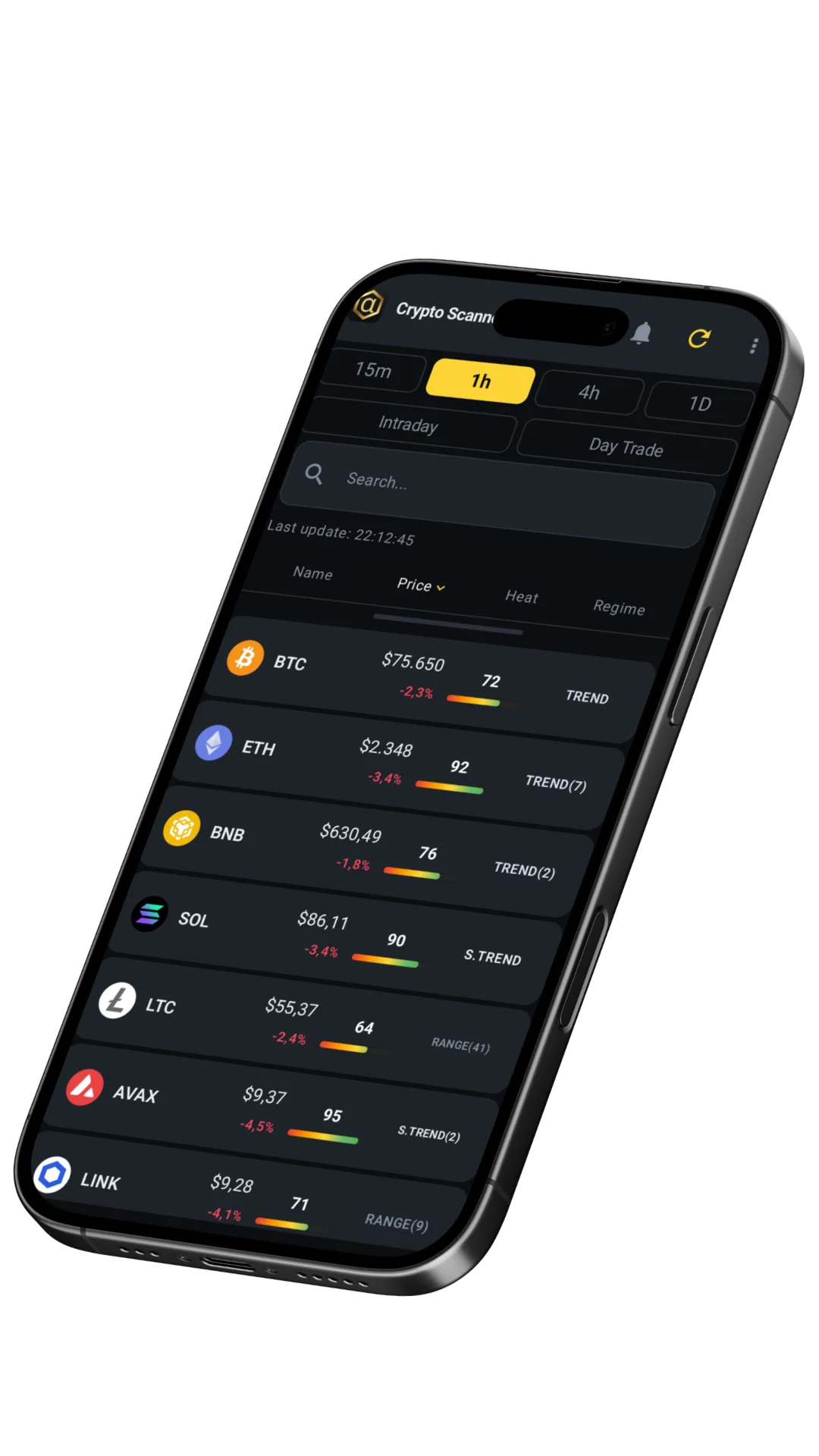 Real-time scanner view
